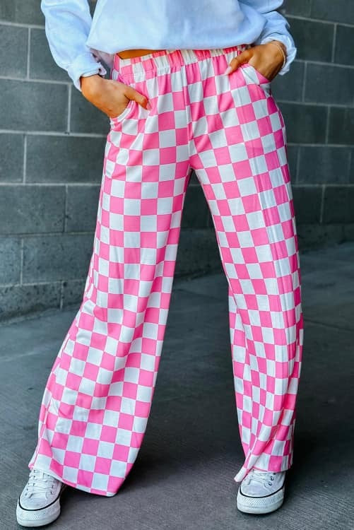 Checkered pants