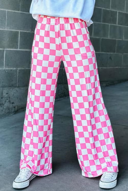 Checkered pants